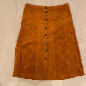 Gibson Latimer corduroy skirt